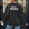 Baseball Mom Design Women's Sweatshirt Back Print Baseball Mom Design Women's Sweatshirt Back Print