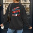 In My Baseball Mom Era Groovy Mom Baseball Mama Mother's Day Women's Sweatshirt Back Print In My Baseball Mom Era Groovy Mom Baseball Mama Mother's Day Women's Sweatshirt Back Print