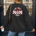 Baseball Mom Era For Women Player Mother Women's Sweatshirt Back Print