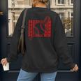 Baseball Mom Homerun Best Mom Sport Player Women's Sweatshirt Back Print Baseball Mom Homerun Best Mom Sport Player Women's Sweatshirt Back Print