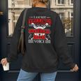 Baseball Mom Baseball Player Baseball Women's Sweatshirt Back Print Baseball Mom Baseball Player Baseball Women's Sweatshirt Back Print