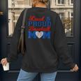 Baseball Mom Tee Loud & Proud Baseball Mom Women's Sweatshirt Back Print