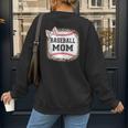 Baseball-Shirt Women Girls Mama Baseball Mom Women's Sweatshirt Back Print Baseball-Shirt Women Girls Mama Baseball Mom Women's Sweatshirt Back Print