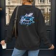 Baseball Sons Baseball Moms Squad Women's Sweatshirt Back Print