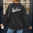 Busy Raising Ballers Baseball Mom & Parent Sports Women's Sweatshirt Back Print Busy Raising Ballers Baseball Mom & Parent Sports Women's Sweatshirt Back Print
