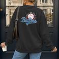 Busy Raising Ballers Baseball Mom Group Tee Women's Sweatshirt Back Print Busy Raising Ballers Baseball Mom Group Tee Women's Sweatshirt Back Print