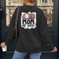 Cheer Baseball Mom Of Both Baseball And Cheer Mother Women's Sweatshirt Back Print Cheer Baseball Mom Of Both Baseball And Cheer Mother Women's Sweatshirt Back Print