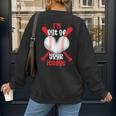 Cute Baseball Mom Out Of Your League Mommy Sports Players Women's Sweatshirt Back Print Cute Baseball Mom Out Of Your League Mommy Sports Players Women's Sweatshirt Back Print