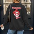 Cute Love Baseball BigLeague Babe Hot Baseball Mom Women's Sweatshirt Back Print Cute Love Baseball BigLeague Babe Hot Baseball Mom Women's Sweatshirt Back Print
