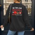 I'm A Baseball Mom Of Course I'm Broke Women's Sweatshirt Back Print I'm A Baseball Mom Of Course I'm Broke Women's Sweatshirt Back Print