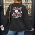 I'm a Baseball Mom We Don't Do That Keep Calm Thing Women's Sweatshirt Back Print