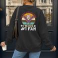 I'm Not Just His Mom Baseball Moms Baseball Mothers Women's Sweatshirt Back Print I'm Not Just His Mom Baseball Moms Baseball Mothers Women's Sweatshirt Back Print