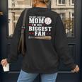 I'm Not Just His Mom I'm His Biggest Fan Baseball Mom Women's Sweatshirt Back Print I'm Not Just His Mom I'm His Biggest Fan Baseball Mom Women's Sweatshirt Back Print
