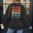 Who Needs Umpires When You Have Baseball Moms Baseballer Women's Sweatshirt Back Print