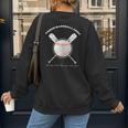 PROUD BASEBALL MOM Women's Sweatshirt Back Print PROUD BASEBALL MOM Women's Sweatshirt Back Print
