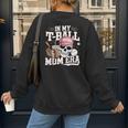 In My T-Ball Mom Era Baseball Mom Skull Coffee Vintage Women's Sweatshirt Back Print In My T-Ball Mom Era Baseball Mom Skull Coffee Vintage Women's Sweatshirt Back Print