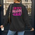 In My T-Ball Mom Era Leopard Baseball Mom Groovy Women's Sweatshirt Back Print In My T-Ball Mom Era Leopard Baseball Mom Groovy Women's Sweatshirt Back Print