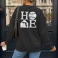 Vintage Baseball Home Florida State Outline Baseball Mom Women's Sweatshirt Back Print