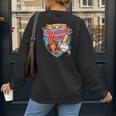 Womens Baseball Mom Mama Mother's In My Baseball Mom Era Women's Sweatshirt Back Print Womens Baseball Mom Mama Mother's In My Baseball Mom Era Women's Sweatshirt Back Print