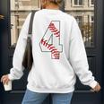 4 Laces 4th Birthday Boy Four Years Baseball Mom T-Shirt Women's Sweatshirt Back Print 4 Laces 4th Birthday Boy Four Years Baseball Mom T-Shirt Women's Sweatshirt Back Print