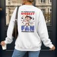 Always Your Biggest Fan Baseball Mom Women's Sweatshirt Back Print Always Your Biggest Fan Baseball Mom Women's Sweatshirt Back Print
