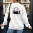 American Flag Patriotic Game Day Baseball Mom Women's Sweatshirt Back Print American Flag Patriotic Game Day Baseball Mom Women's Sweatshirt Back Print
