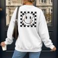 Baseball Game Day Baseball Mom Women's Sweatshirt Back Print Baseball Game Day Baseball Mom Women's Sweatshirt Back Print