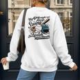 Baseball Mom My Boy Might Not Always Swing But I Do Women's Sweatshirt Back Print Baseball Mom My Boy Might Not Always Swing But I Do Women's Sweatshirt Back Print
