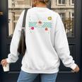 Baseball Mom Cute Retro Look Mothers Will Love Premium Women's Sweatshirt Back Print Baseball Mom Cute Retro Look Mothers Will Love Premium Women's Sweatshirt Back Print
