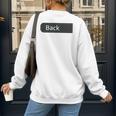 Baseball Mom Era Women's Sweatshirt Back Print Baseball Mom Era Women's Sweatshirt Back Print
