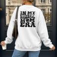 In My Baseball Mom Era Baseball Women's Sweatshirt Back Print In My Baseball Mom Era Baseball Women's Sweatshirt Back Print
