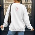Baseball Mom Mother's Day Mama Sport Women's Sweatshirt Back Print Baseball Mom Mother's Day Mama Sport Women's Sweatshirt Back Print