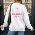 Baseball Mom -This Is What Basketball Mom Looks Like Women's Sweatshirt Back Print