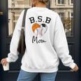 Basketball Soccer Baseball Mom For Women Women's Sweatshirt Back Print Basketball Soccer Baseball Mom For Women Women's Sweatshirt Back Print