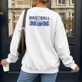 Cool Baseball Mom Mother's Day Mama Woman Cute Women's Sweatshirt Back Print