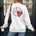 Custom Baseball Mom Number 17 Heart For Mom Mommy Premium Women's Sweatshirt Back Print Custom Baseball Mom Number 17 Heart For Mom Mommy Premium Women's Sweatshirt Back Print