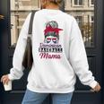 Dominican Baseball Mama Quote For a Dominican Baseball Mom Women's Sweatshirt Back Print