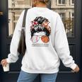 Grandma Life Basketball And Baseball Mom Funny Women's Sweatshirt Back Print Grandma Life Basketball And Baseball Mom Funny Women's Sweatshirt Back Print