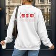 Home Plate Social Club Softball Season Baseball Mom Premium Women's Sweatshirt Back Print Home Plate Social Club Softball Season Baseball Mom Premium Women's Sweatshirt Back Print