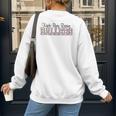 Kinda Busy Raising Ballers Funny Baseball Mom Mother's Day Women's Sweatshirt Back Print Kinda Busy Raising Ballers Funny Baseball Mom Mother's Day Women's Sweatshirt Back Print