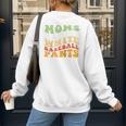 Moms Against Baseball Pants Retro Baseball Mom Raglan Baseball Tee Women's Sweatshirt Back Print Moms Against Baseball Pants Retro Baseball Mom Raglan Baseball Tee Women's Sweatshirt Back Print