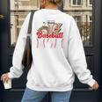 Retro Coffee Baseball Mama Mother's Day Baseball Mom Premium Women's Sweatshirt Back Print Retro Coffee Baseball Mama Mother's Day Baseball Mom Premium Women's Sweatshirt Back Print
