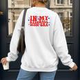 AS Tees Baseball Mom Era Mommy Mama Women's Sweatshirt Back Print