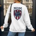 USA Mum Mother's Day Baseball Mom Women's Sweatshirt Back Print USA Mum Mother's Day Baseball Mom Women's Sweatshirt Back Print