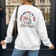 Vintage Baseball Mom Retro Style Tee For Proud Moms Women's Sweatshirt Back Print Vintage Baseball Mom Retro Style Tee For Proud Moms Women's Sweatshirt Back Print