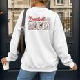 Vintage Baseball Mom Sport Humor Raglan Baseball Tee Women's Sweatshirt Back Print Vintage Baseball Mom Sport Humor Raglan Baseball Tee Women's Sweatshirt Back Print
