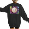 Baseball Mama Sport Women Proud Baseball Mom Women's Sweatshirt Back Print Baseball Mama Sport Women Proud Baseball Mom Women's Sweatshirt Back Print