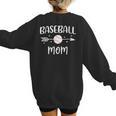 Baseball Mom Cute Grandson Player Arrow Heart Family Women's Sweatshirt Back Print Baseball Mom Cute Grandson Player Arrow Heart Family Women's Sweatshirt Back Print