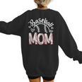 Baseball Mom Cute Baseball Mama Proud Senior Baseball Player Women's Sweatshirt Back Print Baseball Mom Cute Baseball Mama Proud Senior Baseball Player Women's Sweatshirt Back Print