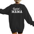 Baseball Mom Design Women's Sweatshirt Back Print Baseball Mom Design Women's Sweatshirt Back Print